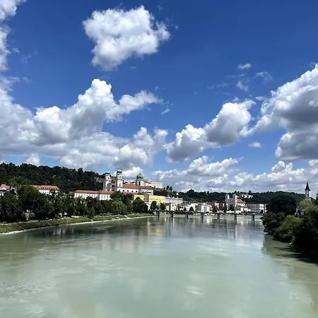 Schoene Wohnung In Passau Buitenkant foto